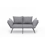 Casa si Gradina - Mobilier - Canapele si coltare - Canapele - Canapea extensibila 2 locuri, Atelier Del Sofa, stofa in, gri deschis, 150x78x60 cm - Infinity.ro
