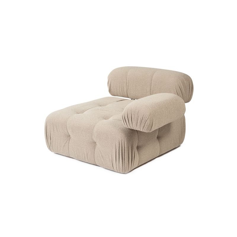 Casa si Gradina - Mobilier - Scaune si fotolii - Fotolii - Fotoliu, Atelier Del Sofa, lemn de fag, piersica, 105x100x80 cm - Infinity.ro