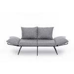 Casa si Gradina - Mobilier - Canapele si coltare - Canapele - Canapea extensibila 2 locuri, Atelier Del Sofa, stofa in, gri deschis, 150x78x60 cm - Infinity.ro