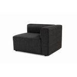Casa si Gradina - Mobilier - Canapele si coltare - Canapele - Canapea 2 locuri, Atelier Del Sofa, stofa, antracit, 220x90x69 cm - Infinity.ro