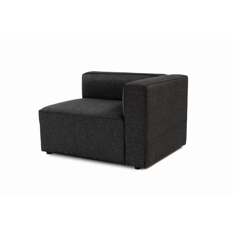 Casa si Gradina - Mobilier - Canapele si coltare - Canapele - Canapea 2 locuri, Atelier Del Sofa, stofa, antracit, 220x90x69 cm - Infinity.ro