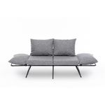 Casa si Gradina - Mobilier - Canapele si coltare - Canapele - Canapea extensibila 2 locuri, Atelier Del Sofa, stofa in, gri deschis, 150x78x60 cm - Infinity.ro