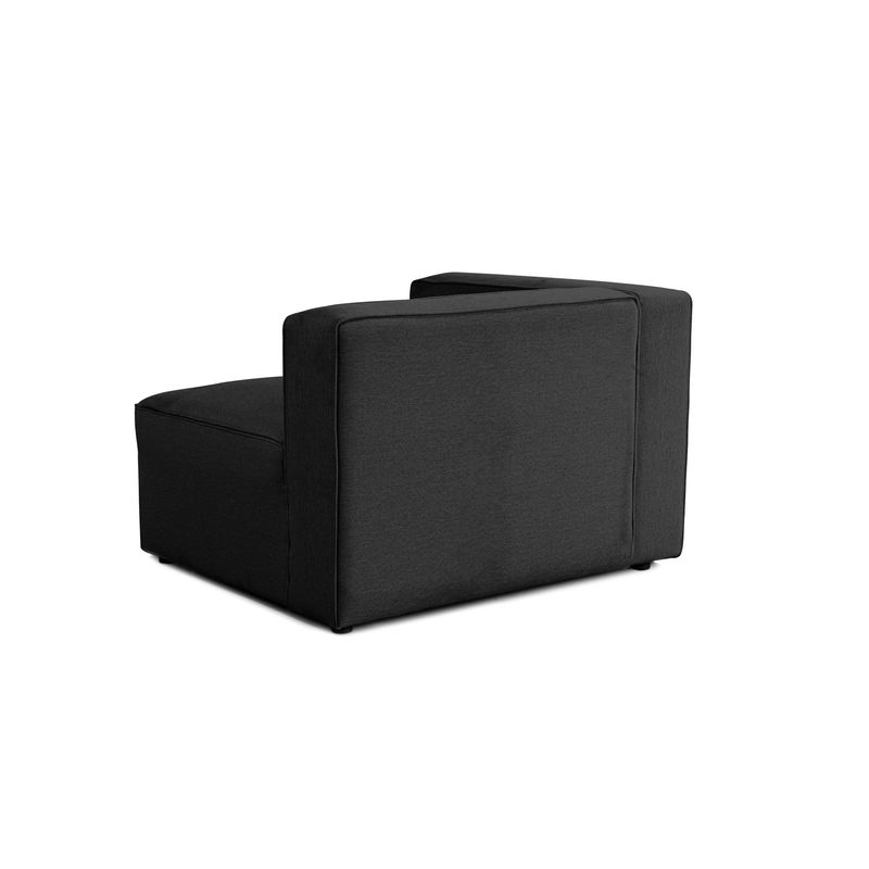Casa si Gradina - Mobilier - Canapele si coltare - Canapele - Canapea 2 locuri, Atelier Del Sofa, stofa, antracit, 220x90x69 cm - Infinity.ro