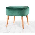 Casa si Gradina - Mobilier - Scaune si fotolii - Tabureti - Taburet, Atelier Del Sofa, catifea, verde, 45x45x43 cm - Infinity.ro