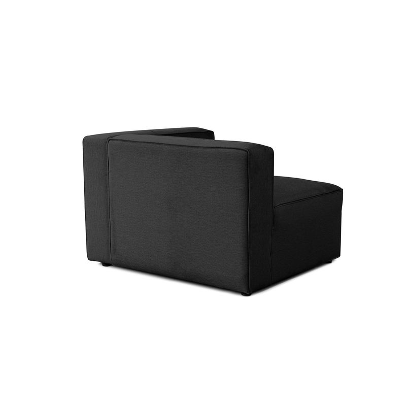 Casa si Gradina - Mobilier - Canapele si coltare - Canapele - Canapea 2 locuri, Atelier Del Sofa, stofa, antracit, 220x90x69 cm - Infinity.ro