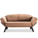 Casa si Gradina - Mobilier - Canapele si coltare - Canapele - Canapea extensibila, Atelier Del Sofa, metal, maro deschis, 177x87x75 cm - Infinity.ro