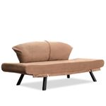 Casa si Gradina - Mobilier - Canapele si coltare - Canapele - Canapea extensibila, Atelier Del Sofa, metal, maro deschis, 177x87x75 cm - Infinity.ro