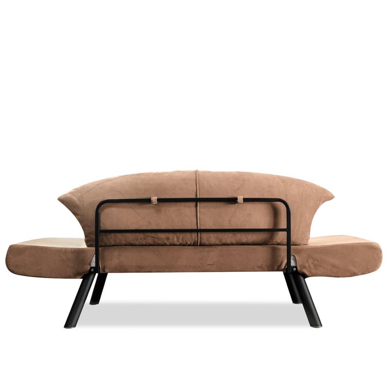 Casa si Gradina - Mobilier - Canapele si coltare - Canapele - Canapea extensibila, Atelier Del Sofa, metal, maro deschis, 177x87x75 cm - Infinity.ro