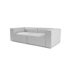 Casa si Gradina - Mobilier - Canapele si coltare - Canapele - Canapea 2 locuri, Atelier Del Sofa, in, gri deschis, 248x66x43 cm - Infinity.ro