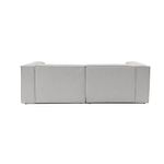 Casa si Gradina - Mobilier - Canapele si coltare - Canapele - Canapea 2 locuri, Atelier Del Sofa, in, gri deschis, 248x66x43 cm - Infinity.ro