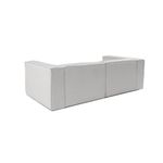 Casa si Gradina - Mobilier - Canapele si coltare - Canapele - Canapea 2 locuri, Atelier Del Sofa, in, gri deschis, 248x66x43 cm - Infinity.ro