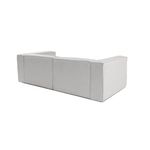 Casa si Gradina - Mobilier - Canapele si coltare - Canapele - Canapea 2 locuri, Atelier Del Sofa, in, gri deschis, 248x66x43 cm - Infinity.ro