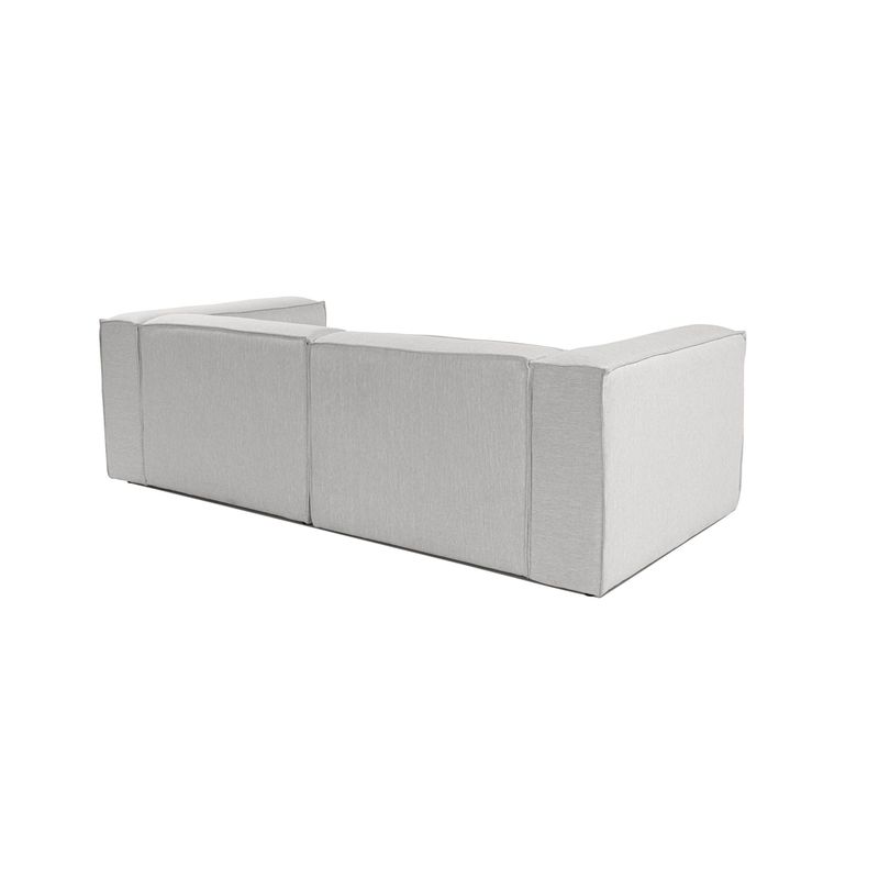 Casa si Gradina - Mobilier - Canapele si coltare - Canapele - Canapea 2 locuri, Atelier Del Sofa, in, gri deschis, 248x66x43 cm - Infinity.ro