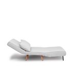 Casa si Gradina - Mobilier - Canapele si coltare - Canapele - Canapea extensibila, Atelier Del Sofa, stofa teddy, alb, 120x180 cm - Infinity.ro