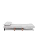 Casa si Gradina - Mobilier - Canapele si coltare - Canapele - Canapea extensibila, Atelier Del Sofa, stofa teddy, alb, 120x180 cm - Infinity.ro