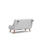 Casa si Gradina - Mobilier - Canapele si coltare - Canapele - Canapea extensibila, Atelier Del Sofa, stofa teddy, alb, 120x180 cm - Infinity.ro