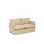 Casa si Gradina - Mobilier - Canapele si coltare - Canapele - Canapea extensibila, Atelier Del Sofa, textil, crem, 128x70x66 cm - Infinity.ro
