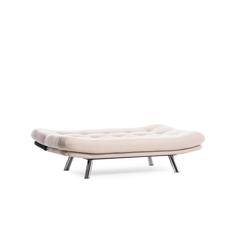 Casa si Gradina - Mobilier - Canapele si coltare - Canapele - Canapea extensibila, Atelier Del Sofa, textil in, crem, 175x52x40 cm - Infinity.ro