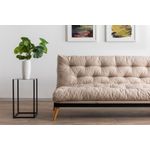 Casa si Gradina - Mobilier - Canapele si coltare - Canapele - Canapea extensibila 3 locuri, Atelier Del Sofa, structura metal, stofa in, crem, 185x92x82 cm - Infinity.ro