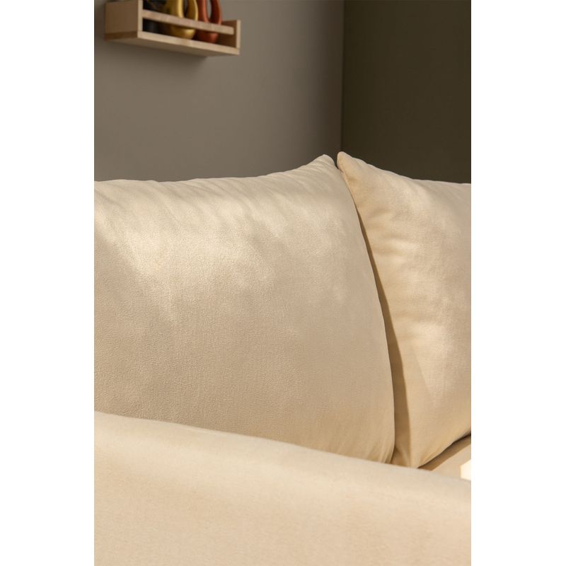 Casa si Gradina - Mobilier - Canapele si coltare - Canapele - Canapea extensibila, Atelier Del Sofa, textil, crem, 128x70x66 cm - Infinity.ro