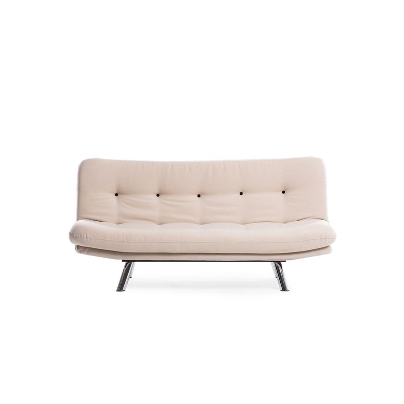 Casa si Gradina - Mobilier - Canapele si coltare - Canapele - Canapea extensibila, Atelier Del Sofa, textil in, crem, 175x52x40 cm - Infinity.ro