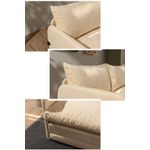 Casa si Gradina - Mobilier - Canapele si coltare - Canapele - Canapea extensibila, Atelier Del Sofa, textil, crem, 128x70x66 cm - Infinity.ro