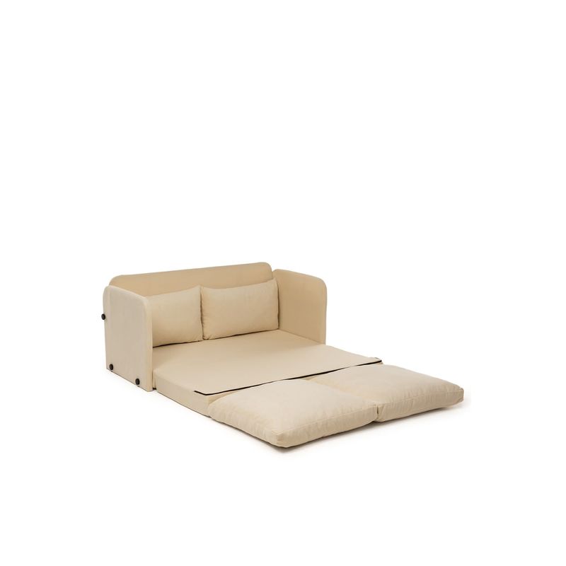 Casa si Gradina - Mobilier - Canapele si coltare - Canapele - Canapea extensibila, Atelier Del Sofa, textil, crem, 128x70x66 cm - Infinity.ro