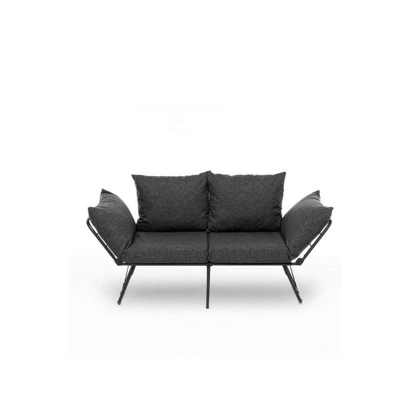 Casa si Gradina - Mobilier - Canapele si coltare - Canapele - Canapea extensibila, Atelier Del Sofa, in, gri inchis, 150x78x60 cm - Infinity.ro