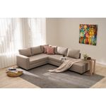 Casa si Gradina - Mobilier - Canapele si coltare - Coltare - Coltar extensibil, Atelier Del Sofa, lemn si pal, bej, 280x210x83 cm - Infinity.ro