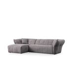 Casa si Gradina - Mobilier - Canapele si coltare - Coltare - Coltar, Atelier Del Sofa, lemn fag si pal, gri deschis, 290x165x105 cm - Infinity.ro