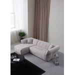Casa si Gradina - Mobilier - Canapele si coltare - Coltare - Coltar, Atelier Del Sofa, lemn fag si pal, gri deschis, 290x165x105 cm - Infinity.ro