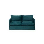 Casa si Gradina - Mobilier - Canapele si coltare - Canapele - Canapea extensibila, Atelier Del Sofa, textil, verde petrol, 128x70x66 cm - Infinity.ro