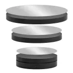 TV, Audio-Video si Foto - Aparate foto si accesorii - Accesorii foto si video - Alte accesorii foto & video - Masa Rotativa 360 electronica Foto si Video, EMESZON® RT3601, Oglinda, Stand Rotativ 3 in 1, Prezentare produse, Negru - Infinity.ro