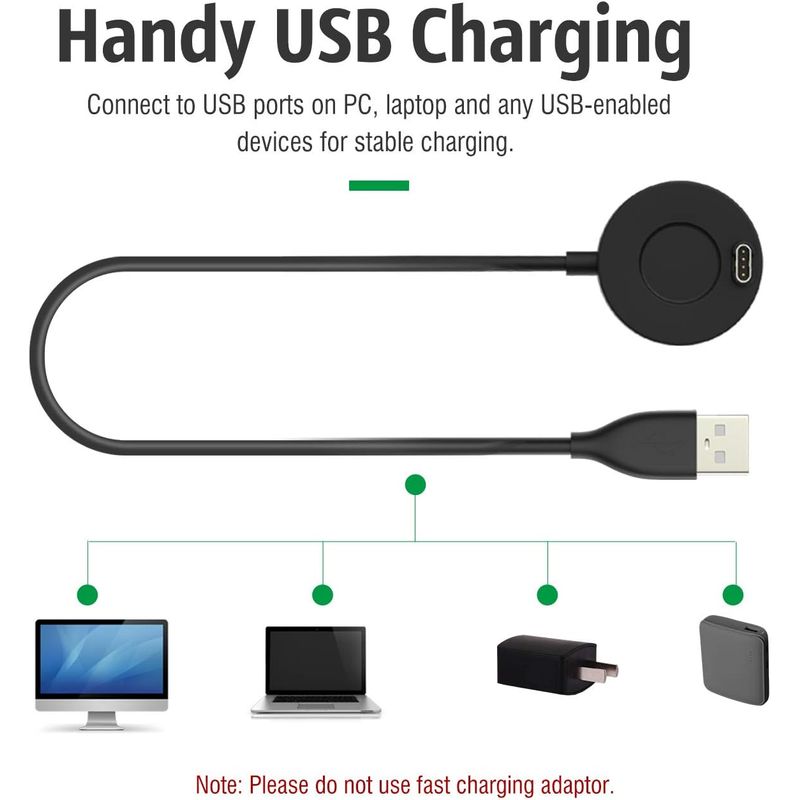 Laptop, Telefoane si Tablete - Wearables si gadgeturi - Wearables - Smartwatch-uri - Statie de incarcare smartwatch, compatibil Garmin Fenix, Vivomove, Vivoactive, Vivosmart, Sport/Lux, Enduro, Quatix - Infinity.ro