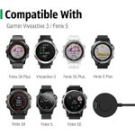 Laptop, Telefoane si Tablete - Wearables si gadgeturi - Wearables - Smartwatch-uri - Statie de incarcare smartwatch, compatibil Garmin Fenix, Vivomove, Vivoactive, Vivosmart, Sport/Lux, Enduro, Quatix - Infinity.ro