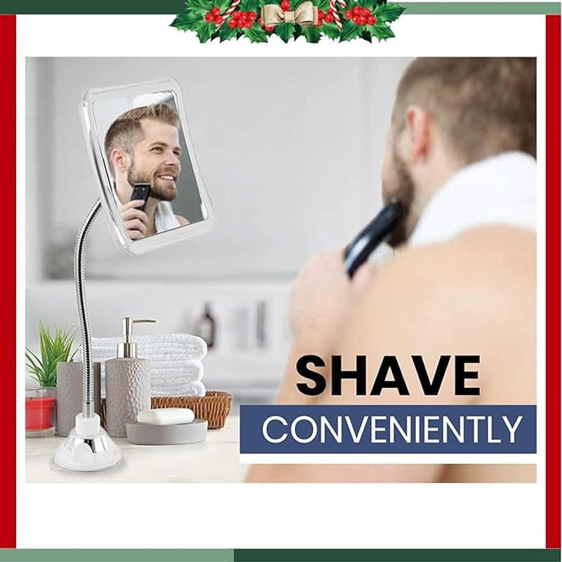 Casa si Gradina - Mobilier - Mobilier baie - Oglinzi baie - Oglinda flexibila pentru baie, reglabila cu rotire 360 ° de 6, 3 x 6, 3 - Infinity.ro