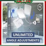 Casa si Gradina - Mobilier - Mobilier baie - Oglinzi baie - Oglinda flexibila pentru baie, reglabila cu rotire 360 ° de 6, 3 x 6, 3 - Infinity.ro