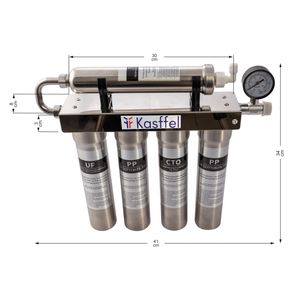Purificator de apa de uz caznic profesional, Kasffel