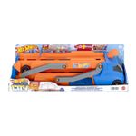 Jucarii, Copii si Bebe - Jucarii si jocuri - Vehicule si jucarii cu telecomanda - Masinute - Transportator cu piste si masina, Hot Wheels City - Infinity.ro