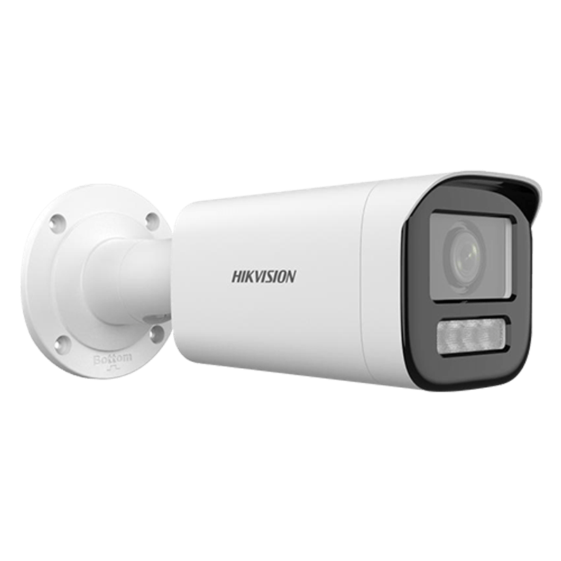 Casa si Gradina - Electrice - Smart Home - Camere de supraveghere - Camera IP 4MP Hikvision, Smart Hybrid Light, IR 50m, WL 50m, Microfon, lentila VF 2.8-12 mm, IP67, PoE - Infinity.ro