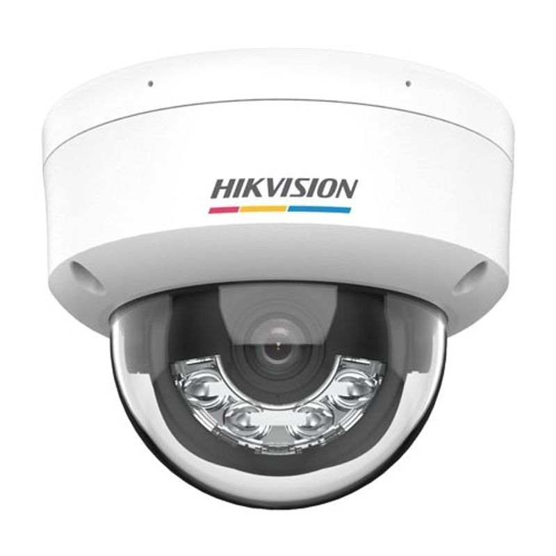 Casa si Gradina - Electrice - Smart Home - Camere de supraveghere - Camera supraveghere IP, ColorVu, Dual Light, 6MP, lentila 4mm, IR 30m, WL 30m, Mic, PoE, IK08 - HIKVISION - Infinity.ro