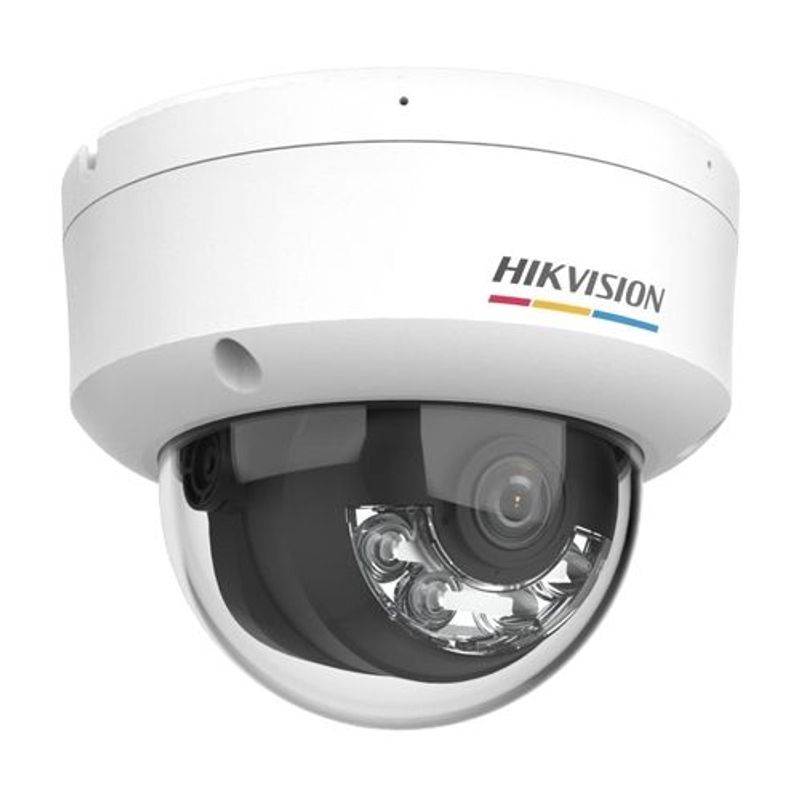 Casa si Gradina - Electrice - Smart Home - Camere de supraveghere - Camera supraveghere IP, ColorVu, Dual Light, 6MP, lentila 4mm, IR 30m, WL 30m, Mic, PoE, IK08 - HIKVISION - Infinity.ro