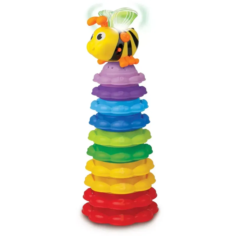Jucarii, Copii si Bebe - Jucarii si jocuri - Jucarii bebelusi - Jucarii interactive bebelusi - Turn de stivuire, Albinuta - Infinity.ro