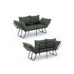 Casa si Gradina - Mobilier - Canapele si coltare - Canapele - Canapea extensibila, Atelier Del Sofa, in, verde, 150x78x60 cm - Infinity.ro