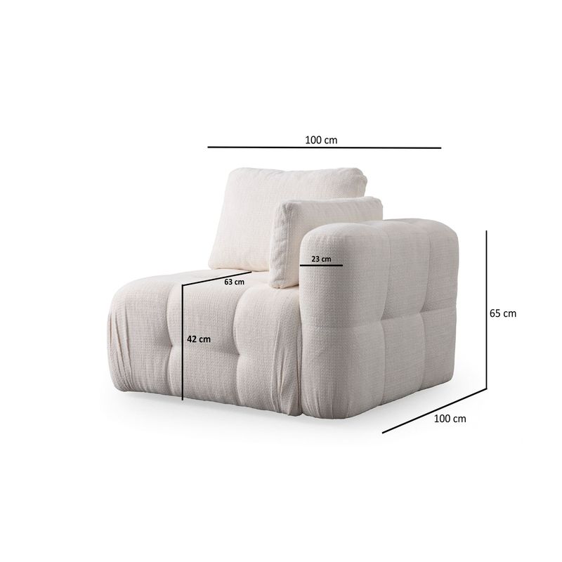 Casa si Gradina - Mobilier - Canapele si coltare - Coltare - Coltar, Atelier Del Sofa, lemn fag si pal, alb, 290x200 cm - Infinity.ro
