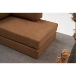 Casa si Gradina - Mobilier - Canapele si coltare - Coltare - Coltar, Atelier Del Sofa, tesatura chenille, maro, 290x75x95 cm - Infinity.ro