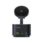 Laptop, Telefoane si Tablete - Telefoane mobile si accesorii - Accesorii Telefoane - Baterii externe - Docking station Baseus MagPro Series II 7-in-1, conectare PC USB-Type-C, USB 3.2 x 1, incarcare wireless 15W - Infinity.ro