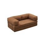 Casa si Gradina - Mobilier - Canapele si coltare - Canapele - Canapea 3 locuri, Atelier Del Sofa, 100% chenille, maro, 190x75x95 cm - Infinity.ro