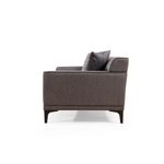 Casa si Gradina - Mobilier - Canapele si coltare - Canapele - Canapea 2 locuri, Atelier Del Sofa, lemn fag si pal, antracit, 165x87x86 cm - Infinity.ro