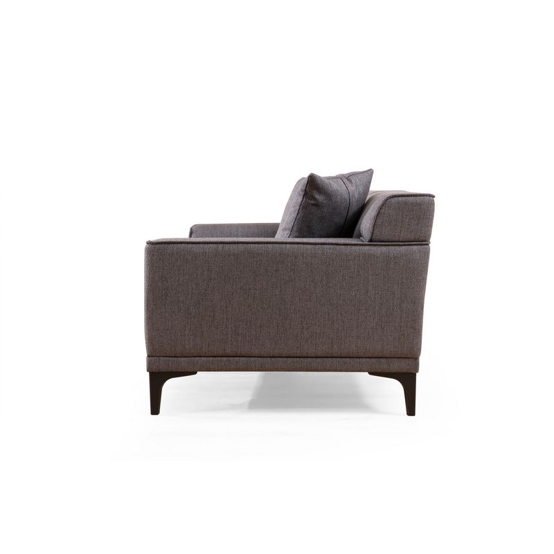 Casa si Gradina - Mobilier - Canapele si coltare - Canapele - Canapea 2 locuri, Atelier Del Sofa, lemn fag si pal, antracit, 165x87x86 cm - Infinity.ro
